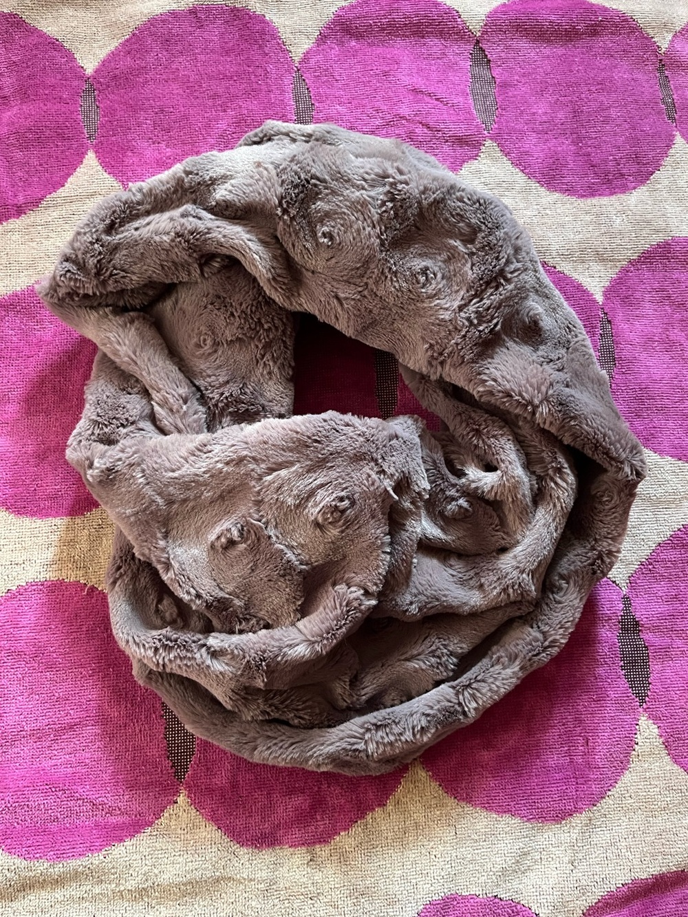 LOFT Faux Fur Infinity Scarf